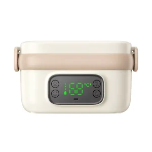 Electronic Thermal Bowl Electric Lunch Box Baby Constant Temperature Charging Heating 304 Stainless Steel 0.75L Capacity