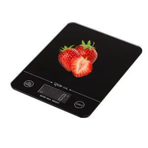 Electronic Weighing Food Scale Digital Kitchen Scale Tempered Glass Digital Display