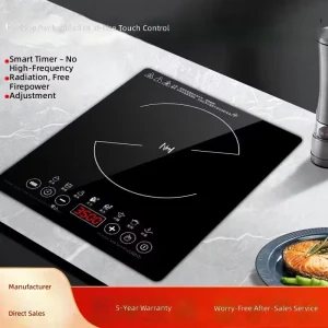 Embedded Induction Cooker Single Stove Apartment Household Multifunctional Small Commercial Induction Cooker Embedded 33X28cm