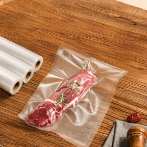 Embossed Storage Vacuum Sealer Bag Roll Food Vacuum Roll Vacuum Bag Roll