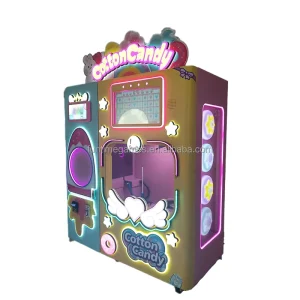 Energy Efficient Automatic Cotton Candy Floss Maker New Condition for Festivals Carnivals and Concessions