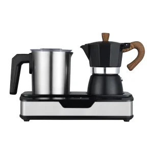 Energy Efficient Electric Milk Frother Quiet Operation for Home Office or Hotel Use Fully Automatic Eco Friendly Design