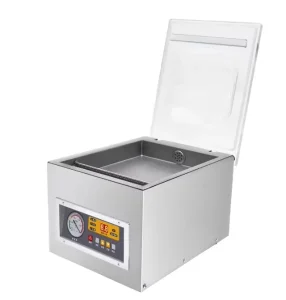 Energy Saving 260mm Sealing Length Commercial Kitchen Equipment Vacuum Food Preserver Machine