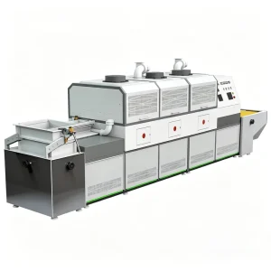 Energy Saving Automatic PLC Controlled Industrial Microwave Dehydrator Machine High Capacity Eco Friendly for Food Processing