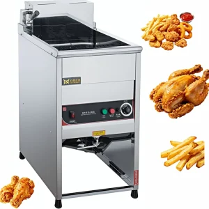 Energy Saving Commercial Electric Deep Fryer 40L with Thermostat Control Stainless Steel Chip Fryer Restaurant Kitchen Equipment
