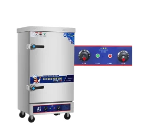 Energy Saving Commercial Electric Noodle Dumpling Steamer Industrial Kitchen Food Steamers 12 Trays Rice Steamer Cabinet