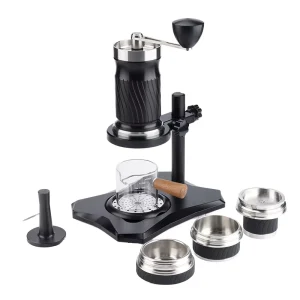 Espresso Coffee Maker Manual High Pressure Hand Machine 53MM Bottomless Powder Bowl Eco Friendly Stocked Metal Kitchen Home