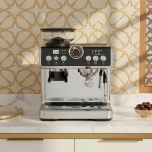 Espresso Coffee Maker with Grinder 2500W Multifunctional Automatic Coffee Machine