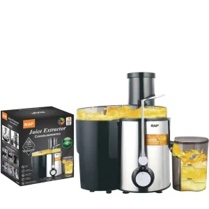 European American style Home use Electric Vertical Stainless Steel Automatic Large caliber Juicer Low Noise Juice pulp