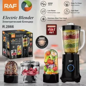 European Gauge Cross border Multi functional 4 in 1 Juicing Household Blender Juicer Electric Food Blender Stainless Steel
