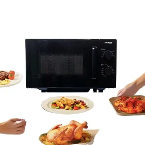 European Household 25L Stainless Steel Microwave Oven Turntable Countertop Electric Touch Control 1050W