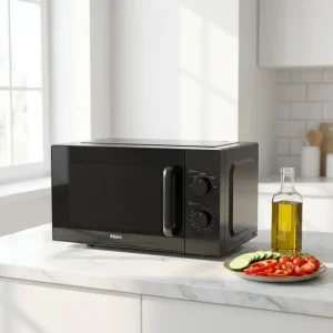 European Household 25L Stainless Steel Microwave Oven Turntable Countertop Electric Touch Control Hotel Use Digital Kitchen