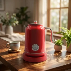 European Standard Compliant Stainless Steel 1.7L Digital Temperature Control Double layer Anti dry Fast Electric Kettle