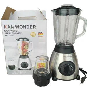 European Standard Multi Functional Glass Food Processor Juicer Household Small Blender