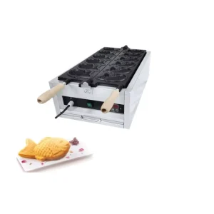 Excellent Low Temperature Electric Taiyaki Makertaiyaki Machine New Red Beancake Machine Line Taiyaki Making Machine for Bakery