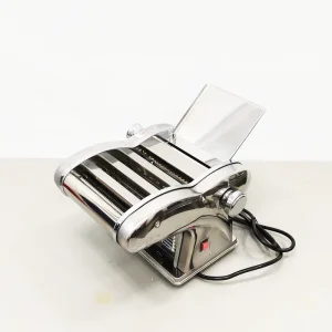FKM140-4 Electric Pasta Maker Noodle Maker Pasta Making Machine Dough Roller Cutter Thickness Adjustable