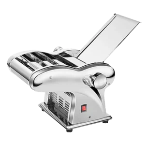 FKM140 4 Electric Pasta Maker Noodle Maker Pasta Making Machine Dough Roller Cutter Thickness Adjustable 4 Knives