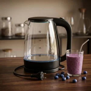Factory 1.7L Electric Kettle with LED Light Indicator for UAE and Dubai Market