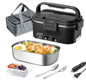 Factory 1.8L Food Heater Portable Electric Lunch Box for Home Car Truck 12 24 110 220V