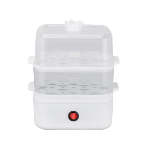Factory Automatic Power off Electric Portable Automatic Mini Food Steamer Breakfast Machine Home Use Egg Boilers Cooker