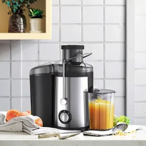 Factory Commercial Centrifugal Juicer Stainless Steel 1500W Automatic Pulp Ejection Fruit Extractor Household