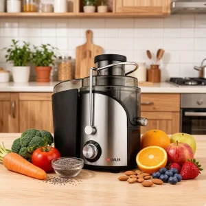 Factory Commercial Centrifugal Juicer Stainless Steel 600W Fruit Extractor Household Juicer with Parts