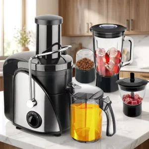 Factory Commercial Electric Juice Processor Juicer Fruit Extractor Machine for Home