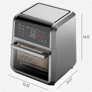 Factory Custom Intdoor Household Smokeless Toast Countertop Convection Roast Grill BBQ Oven Air Fryer