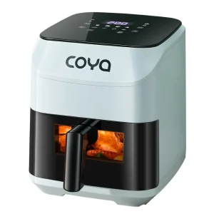 Factory Customized 1000W 3.5L High Capacity Multi Functional Air Fryer Pot Dual Digital Power Smart Air Fryer