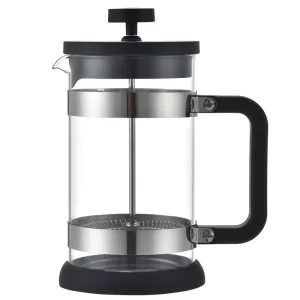 Factory Customized 350ml Tea Pot Coffee French Press Glass French Press Coffee Maker Non slip Silicone Base French Press
