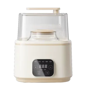 Factory Direct 2L Glass Inner Tank Yogurt Maker with Timer Multi Function Enzyme Machine