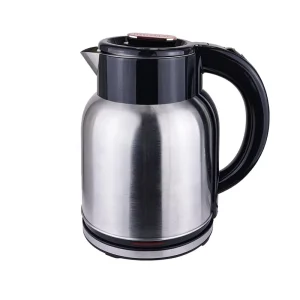 Factory Direct 304 Stainless Steel Cordless 1500W Manual Electric Kettle 1.6-2.0L Custom Logo Portable Auto Power-Off Boil-Dry