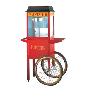 Factory Direct Automated Heating Popcorn Cart for Theaters and Carnivals