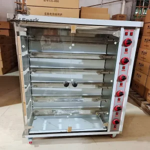 Factory Direct Commercial Restaurant Equipment Professional Restaurant Grill Commercial Roasting Gas Electric Chicken Roaster