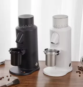 Factory Direct Delivery Electric Automatic Single-dose 64mm Flat Burr Stainless Steel Household Variable-speed Coffee Grinder