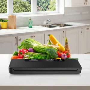 Factory Direct Electric Home Vacuum Sealer 5.1 10L Capacity Customizable Plugs Powerful Suction & Multiple Sealing Modes