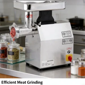 Factory Direct Electric Meat Grinder Stainless Steel Commercial Meat Mincer Machine with Restaurant Food Processing