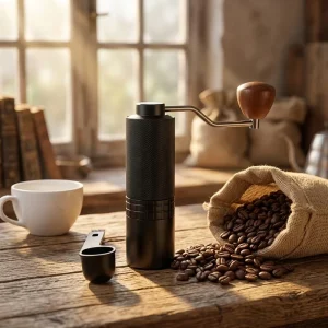 Factory Direct Manual Coffee Grinder SUS420 Burr High Precision Hand Coffee Mill for Espresso Pour Over OEM ODM Private Label