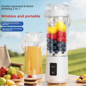 Factory Direct Multifunction Juicer Machine Portable Household Fruit Blender Cordless Small Mini Electric Dual-Channel Residue