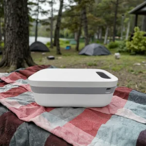 Factory Direct Portable 1L Self Heating Lunch Box Smart Multi function Electric Food Box for Outdoors