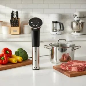 Factory Direct Portable Sous Vide Machine Cooker 1200W Low Temperature Slow Cooking Digital Timer Control 8-15L Capacity