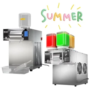 Factory Direct Sale Stainless Steel Snow Ice Cream Making Maker Machine Snowflake Ice Maker Snowflake Flake Cream Crusher Maker