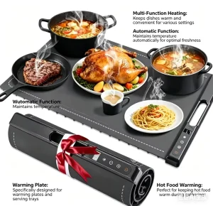 Factory Direct Sales 23.62×14.96 Inch Portable Electric Coil Hot Plate 30-120 Temperature Adjust Control