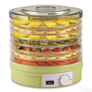 Factory Direct Sales Eco Friendly Plastic Food Dehydrator Household Commercial Use Multi functional Electric 5 Tray Dehydrator