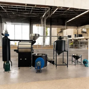 Factory Direct Supply 30kg 60kg Automatic Industrial Coffee Bean Processing Equipment Electric Roasting Machine Coffee Gas