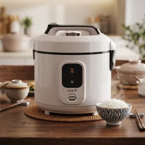 Factory Electric Rice Cooker 5L Drum Shape Cooking Pot with Keep Warm and Nonstick Inner Pot Multi Cook