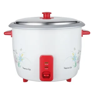 Factory Electric Stainless Steel Automatic 1.8L Large Capacity Drum Rice Cooker Measuring Cup Non Stick Coating Inner