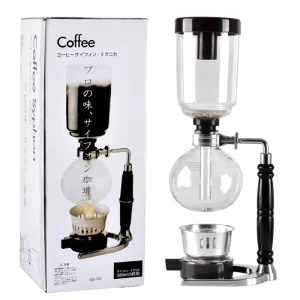 Factory Heat Resistance Coffee Pot Glass Coffee Makers Set Commercial Luxury Hand Siphon Coffee Maker