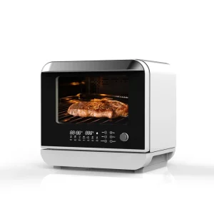 Factory Household Power 1850W Stainless Steel Square Multifunctional Steam Air Fryer Oven Outdoor 18L Digital