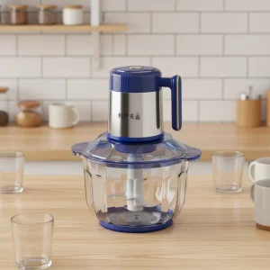 Factory Kitchen Home Vegetable Meat Chopper Food Processor Stainless Steel 2l 3l 5l Mincer Electric Meat Grinders